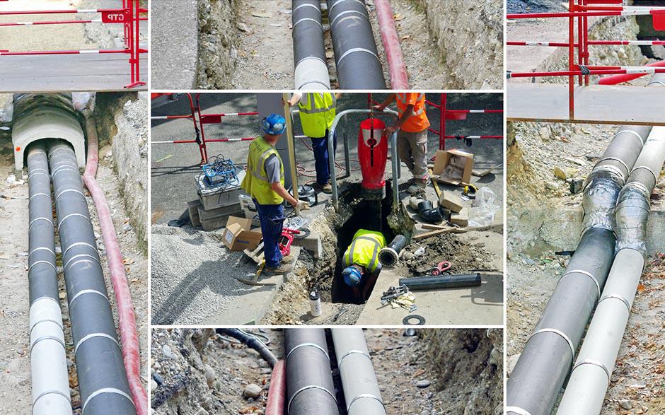 travaux assainissement Châtillon